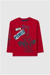 OVS ΠΑΙΔΙΚΗ ΜΠΛΟΥΖΑ ΜΕ PRINT ''SPIDERMAN'' - 002448841 ΚΟΚΚΙΝΟ OVS KIDS