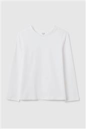 OVS ΠΑΙΔΙΚΗ ΜΠΛΟΥΖΑ ΜΟΝΟΧΡΩΜΗ REGULAR FIT - 002418345 ΛΕΥΚΟ OVS KIDS