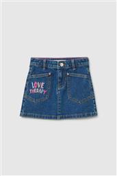 OVS ΠΑΙΔΙΚΗ DENIM ΦΟΥΣΤΑ ΜΕ PRINT - 002418468 ΜΠΛΕ ΣΚΟΥΡΟ OVS KIDS