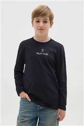 OVS ΠΑΙΔΙΚΗ ΜΑΚΡΥΜΑΝΙΚΗ ΜΠΛΟΥΖΑ ΜΕ PRINT REGULAR FIT - 002468490 ΜΑΥΡΟ OVS KIDS