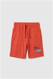 OVS ΠΑΙΔΙΚΗ ΒΕΡΜΟΥΔΑ ΜΕ PRINT REGULAR FIT - 002361712 ΚΟΡΑΛΙ OVS KIDS