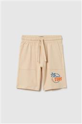 OVS ΠΑΙΔΙΚΗ ΒΕΡΜΟΥΔΑ ΜΕ PRINT REGULAR FIT - 002361719 ΕΚΡΟΥ OVS KIDS