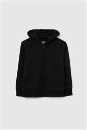 OVS ΠΑΙΔΙΚΗ ΖΑΚΕΤΑ ΦΟΥΤΕΡ ΜΟΝΟΧΡΩΜΗ REGULAR FIT - 002445583 ΜΑΥΡΟ OVS KIDS