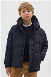 OVS ΠΑΙΔΙΚΟ ΜΠΟΥΦΑΝ ΜΕ ΚΑΠΙΤΟΝΕ ΣΧΕΔΙΟ REGULAR FIT - 002468283 ΜΠΛΕ ΣΚΟΥΡΟ OVS KIDS