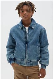 OVS ΠΑΙΔΙΚΟ DENIM ΜΠΟΥΦΑΝ BOMBER REGULAR FIT - 002418929 ΜΠΛΕ ΣΚΟΥΡΟ OVS KIDS