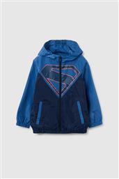 OVS ΠΑΙΔΙΚΟ JACKET ΜΕ ΚΟΥΚΟΥΛΑ ΚΑΙ PRINT REGULAR FIT - 002391748 ΜΠΛΕ OVS KIDS