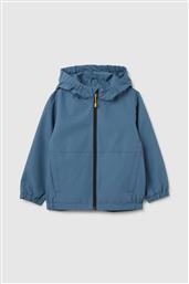 OVS ΠΑΙΔΙΚΟ JACKET ΜΟΝΟΧΡΩΜΟ ΜΕ ΚΟΥΚΟΥΛΑ REGULAR FIT - 002391563 ΜΠΛΕ OVS KIDS