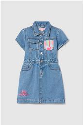 OVS ΠΑΙΔΙΚΟ ΚΟΝΤΟΜΑΝΙΚΟ DENIM ΦΟΡΕΜΑ - 002205608 DENIM BLUE OVS KIDS