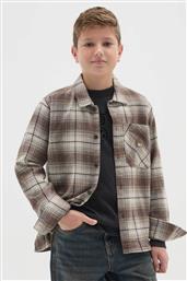 OVS ΠΑΙΔΙΚΟ ΠΟΥΚΑΜΙΣΟ FLANNEL ΜΕ ΚΑΡΟ ΣΧΕΔΙΟ REGULAR FIT - 002497359 ΚΑΦΕ OVS KIDS