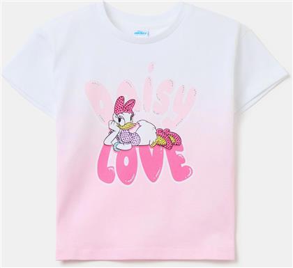 OVS ΠΑΙΔΙΚΟ T-SHIRT ΜΕ DAISY DUCK PRINT REGULAR FIT - 002074074 ΛΕΥΚΟ OVS KIDS