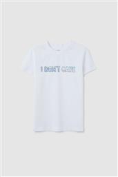 OVS ΠΑΙΔΙΚΟ T-SHIRT ΜΕ LETTERING - 002433099 ΛΕΥΚΟ OVS KIDS