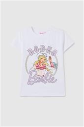OVS ΠΑΙΔΙΚΟ T-SHIRT ΜΕ PRINT ''BARBIE'' REGULAR FIT - 002402746 ΛΕΥΚΟ OVS KIDS