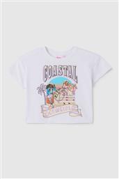 OVS ΠΑΙΔΙΚΟ T-SHIRT ΜΕ PRINT REGULAR FIT - 002402811 ΛΕΥΚΟ OVS KIDS