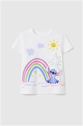 OVS ΠΑΙΔΙΚΟ T-SHIRT ΜΕ ΣΤΡΑΣ - 002195960 ΛΕΥΚΟ OVS KIDS