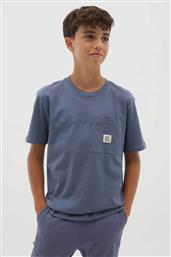 OVS ΠΑΙΔΙΚΟ T-SHIRT ΜΕ ΤΣΕΠΗ ΣΤΟ ΣΤΗΘΟΣ - 002445836 ΓΚΡΙ ΣΚΟΥΡΟ OVS KIDS