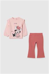 OVS ΣΕΤ ΒΡΕΦΙΚΗ ΜΠΛΟΥΖΑ ΦΟΥΤΕΡ ΜΕ MINNIE MOUSE PRINT ΚΑΙ ΠΑΝΤΕΛΟΝΙ REGULAR FIT (2 ΤΕΜΑΧΙΑ) - 002456904 ΡΟΖ OVS KIDS