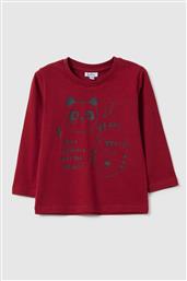 OVS ΒΡΕΦΙΚΗ ΜΠΛΟΥΖΑ ΦΟΥΤΕΡ ΜΕ PRINT REGULAR FIT - 002458495 ΚΟΚΚΙΝΟ OVS KIDS