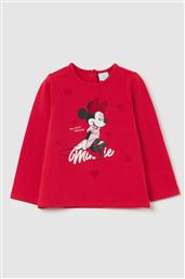 OVS ΒΡΕΦΙΚΗ ΜΠΛΟΥΖΑ ΜΕ MINNIE MOUSE PRINT - 002119506 ΚΟΚΚΙΝΟ OVS KIDS