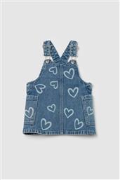 OVS ΒΡΕΦΙΚΗ DENIM ΣΑΛΟΠΕΤΑ ΜΕ HEARTS PRINT - 002079171 ΜΠΛΕ ΣΚΟΥΡΟ OVS KIDS