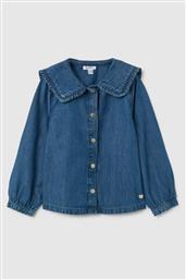 OVS ΒΡΕΦΙΚΟ DENIM ΠΟΥΚΑΜΙΣΟ ΜΕ OVERSIZED ΓΙΑΚΑ REGULAR FIT - 002395545 DENIM BLUE OVS KIDS