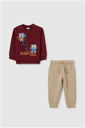 OVS ΒΡΕΦΙΚΟ ΣΕΤ ΜΠΛΟΥΖΑ ΦΟΥΤΕΡ ΜΕ ΠΑΝΤΕΛΟΝΙ ΦΟΡΜΑΣ REGULAR FIT (2 ΤΕΜΑΧΙΑ) - 002475547 ΚΟΚΚΙΝΟ OVS KIDS