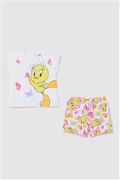 OVS ΒΡΕΦΙΚΟ ΣΕΤ ΜΠΛΟΥΖΑ ΚΑΙ ΣΟΡΤΣ ΜΕ TWEETY PRINT (2 ΤΕΜΑΧΙΑ) - 002364693 ΛΕΥΚΟ OVS KIDS