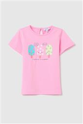 OVS ΒΡΕΦΙΚΟ T-SHIRT ΜΕ PRINT - 002268764 ΡΟΖ OVS KIDS