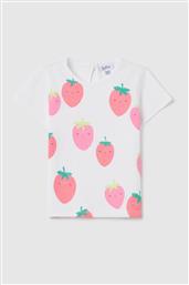 OVS ΒΡΕΦΙΚΟ T-SHIRT ΜΕ STRAWBERRIES PRINT - 002268755 ΛΕΥΚΟ OVS KIDS