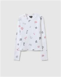T-SHIRT L/S AOP 2/3 COL. OVS