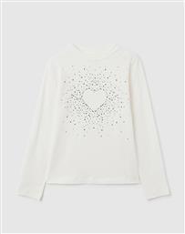 T-SHIRT L/S W/STRASS OVS
