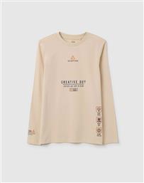 T-SHIRT MOD. B W/PRINT OVS