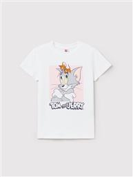 T-SHIRT TOM AND JERRY 1438790 ΛΕΥΚΟ REGULAR FIT OVS