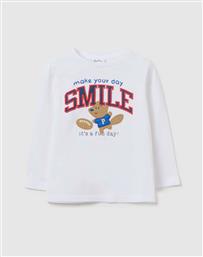 T-SHIRT WITH PRINT+EMBRO OVS
