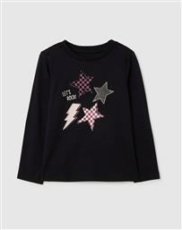 TSH LS PRINT4-5COL STRASS OVS