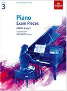 ABRSM PIANO EXAM PIECES 2017 & 2018, GRADE 3: SELECTED FROM THE 2017 & 2018 SYLLABUS OXFORD