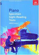 ABRSM PIANO SPECIMEN SIGHT-READING TESTS, GRADE 6 (2009) OXFORD