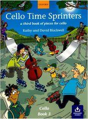 CELLO TIME SPRINTERS - A THIRD BOOK OF PIECES FOR CELLO B/AUD OXFORD