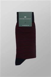 ΑΝΔΡΙΚΕΣ ΜΑΚΡΙΕΣ ΚΑΛΤΣΕΣ ΜΕ ΡΙΓΕ ΣΧΕΔΙΟ - SC62-1200.02 ΜΠΟΡΝΤΟ OXFORD COMPANY