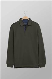 ΑΝΔΡΙΚΗ ΜΠΛΟΥΖΑ ΠΟΛΟ ΜΟΝΟΧΡΩΜΗ ΜΕ ΚΕΝΤΗΜΕΝΟ ΛΟΓΟΤΥΠΟ REGULAR FIT - P213-PY50.04 ΛΑΔΙ OXFORD COMPANY