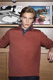 ΑΝΔΡΙΚΗ ΜΠΛΟΥΖΑ ΠΟΛΟ ΜΟΝΟΧΡΩΜΗ ΜΕ ΚΕΝΤΗΜΕΝΟ ΛΟΓΟΤΥΠΟ REGULAR FIT - P213-PY50.08 ΚΕΡΑΜΙΔΙ OXFORD COMPANY