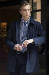 ΑΝΔΡΙΚΗ ΚΑΠΑΡΝΤΙΝΑ ΜΟΝΟΧΡΩΜΗ REGULAR FIT - A810-CY21.01 ΜΠΛΕ ΣΚΟΥΡΟ OXFORD COMPANY