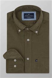 ΑΝΔΡΙΚΟ ΚΟΤΛΕ ΠΟΥΚΑΜΙΣΟ BUTTON DOWN REGULAR FIT ''SPORT'' - K311-BY10.11 ΠΡΑΣΙΝΟ ΣΚΟΥΡΟ OXFORD COMPANY