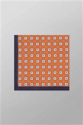 ΑΝΔΡΙΚΟ ΜΕΤΑΞΩΤΟ ΜΑΝΤΗΛΙ ΤΣΕΠΗΣ ΜΕ ΣΧΕΔΙΟ - M461-FY60.01 ΠΟΡΤΟΚΑΛΙ OXFORD COMPANY