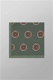 ΑΝΔΡΙΚΟ ΜΕΤΑΞΩΤΟ ΜΑΝΤΗΛΙ ΤΣΕΠΗΣ ΜΕ ΣΧΕΔΙΟ - M467-FY60.01 ΠΡΑΣΙΝΟ ΣΚΟΥΡΟ OXFORD COMPANY