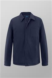 ΑΝΔΡΙΚΟ OVERSHIRT ΜΟΝΟΧΡΩΜΟ REGULAR FIT - A116-OY21.01 ΜΠΛΕ ΣΚΟΥΡΟ OXFORD COMPANY