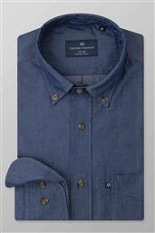 ΑΝΔΡΙΚΟ ΠΟΥΚΑΜΙΣΟ BUTTON DOWN REGULAR FIT ''SPORT'' - J110-BY10.01 DENIM BLUE ΣΚΟΥΡΟ OXFORD COMPANY από το NOTOS