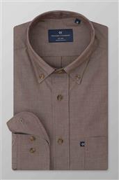 ΑΝΔΡΙΚΟ ΠΟΥΚΑΜΙΣΟ BUTTON DOWN REGULAR FIT ''SPORT'' - J112-BY10.02 ΧΑΚΙ OXFORD COMPANY από το NOTOS