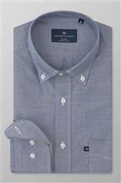 ΑΝΔΡΙΚΟ ΠΟΥΚΑΜΙΣΟ BUTTON DOWN REGULAR FIT ''SPORT'' - O110-BY10.01 ΣΚΟΥΡΟ ΜΠΛΕ OXFORD COMPANY