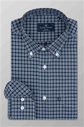 ΑΝΔΡΙΚΟ ΠΟΥΚΑΜΙΣΟ ΜΕ ΚΑΡΟ ΣΧΕΔΙΟ ΚΑΙ BUTTON DOWN REGULAR FIT - S131-BW11.01 ΜΠΛΕ ΣΚΟΥΡΟ OXFORD COMPANY