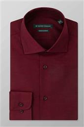 ΑΝΔΡΙΚΟ ΠΟΥΚΑΜΙΣΟ ΜΟΝΟΧΡΩΜΟ REGULAR FIT ''CLUB'' - S910NRY20.03 ΜΠΟΡΝΤΟ OXFORD COMPANY